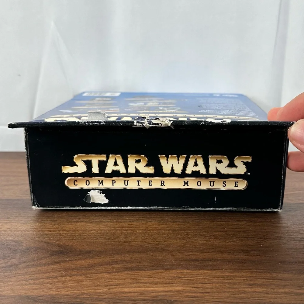 Vintage Star Wars Disney Lucasfilm darth vader Computer Wired Mouse New Opened